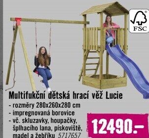 Multifunkční dětská věž Asko