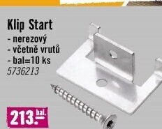 Spojovací klipy a vruty