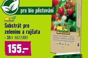 Substrát pro zeleninu a rajčata FloraSelf Nature