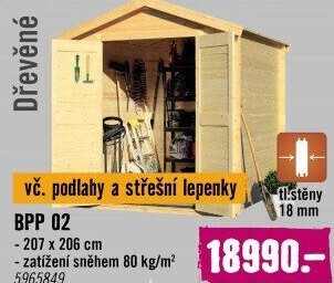 Zahradní domek BPP
