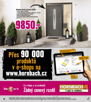 akční leták Hornbach 25.3.2022-25.4.2022