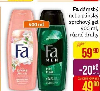 Sprchový gel Fa