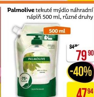 Tekuté mýdlo Palmolive - náhradní náplň