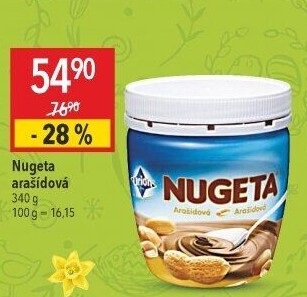 Čokokrém arašídový Nugeta Orion
