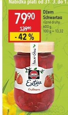 Džem výběrový Extra Schwartau