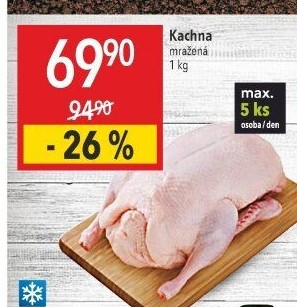Kachna mražená