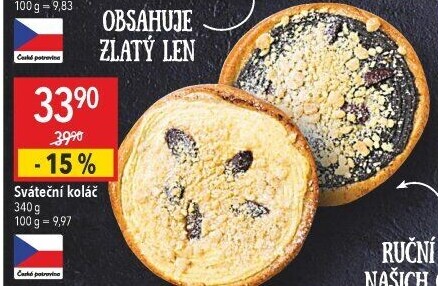 Koláč sváteční