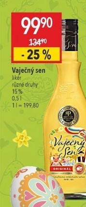 Likéry Vaječný sen Palírna U Zeleného Stromu