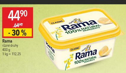 Margarín Classic Rama