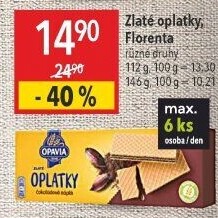 Oplatky Zlaté Opavia