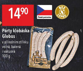 Párty klobása Globus