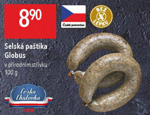 Paštika selská Globus