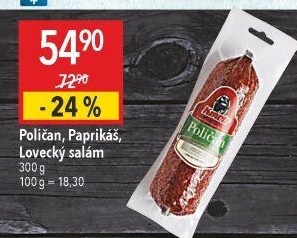 Salám Poličan Kmotr