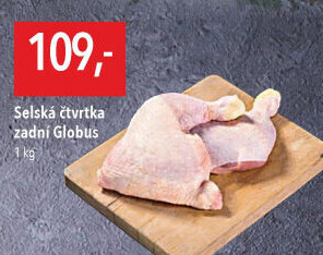 Selská kuřecí čtvrtky Globus