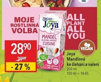 Smetana mandlová Dream &amp