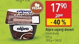Sójový dezert Alpro Soya