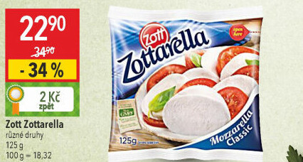 Sýr Zottarella Classic Zott