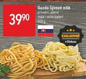 Sýrové nitě Gazda