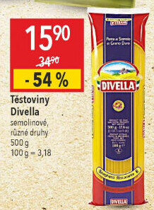 Těstoviny Divella