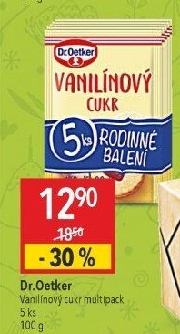Vanilínový cukr Dr. Oetker
