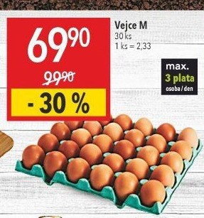 Vejce M