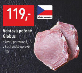 Vepřová pečeně s kostí Globus