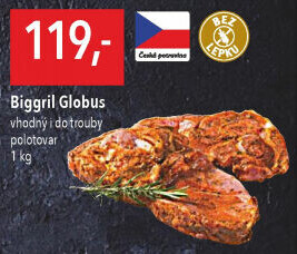 Vepřová plec marinovaná Biggril Globus