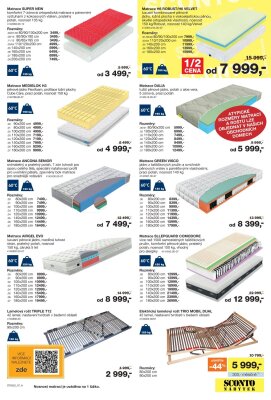 akční leták Sconto nábytek 1.4.2022-28.4.2022