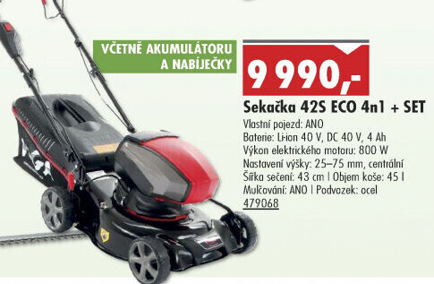 Aku sekačka VeGA 42S Eco