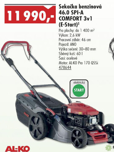 Benzínová sekačka AL-KO 46.0 SPI-A Comfort