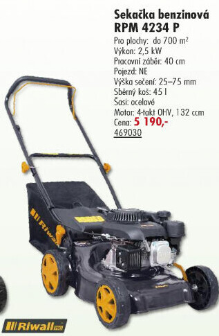 Benzínová sekačka Riwall RPM4234P