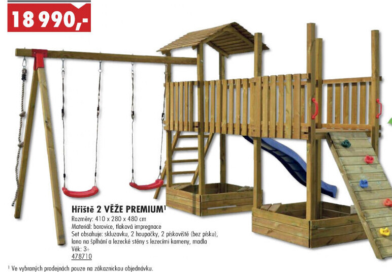Dětské hřiště Premium Asko