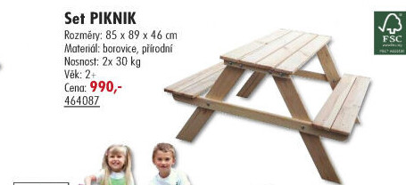 Dětský piknikový set Rojaplast