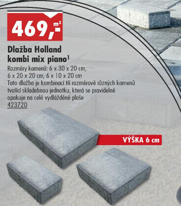 Dlažba venkovní Presbeton