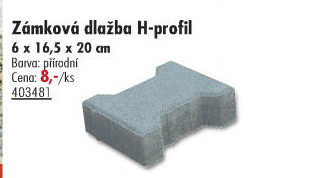 Dlažba zámková Presbeton