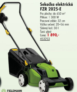Elektrická sekačka Fieldmann FZR 2025 E