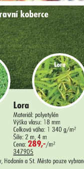 Koberec umělá tráva
