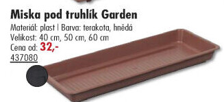Plastová miska pod květináč/truhlík Plastkon