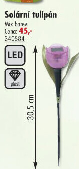 Solární LED svítidlo