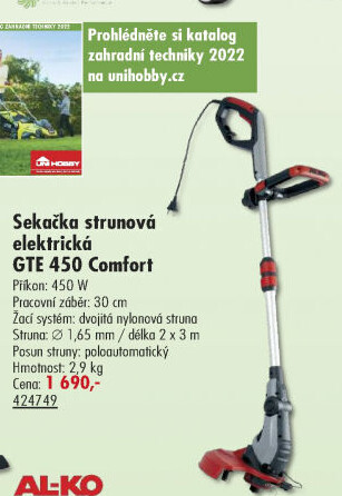 Strunová sekačka Al-Ko GTE 450 Comfort