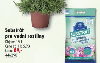 Substrát pro vodní rostliny Profík Forestina