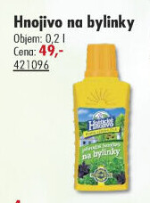 Tekuté hnojivo na bylinky Hoštické hnojivo