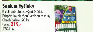Tyčinkové hnojivo Sanium Protect Garden