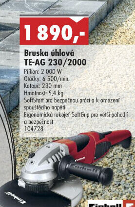 Úhlová bruska TE-AG 230/2000 Einhell