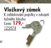 Vložkový zámek