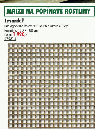 Zástěna Levandel Asko
