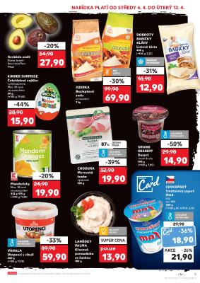akční leták Kaufland 6.4.2022-12.4.2022