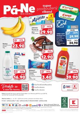 akční leták Kaufland 6.4.2022-12.4.2022