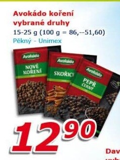 Koření Avokádo