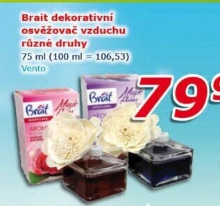 Osvěžovač vzduchu dekorativní Brait